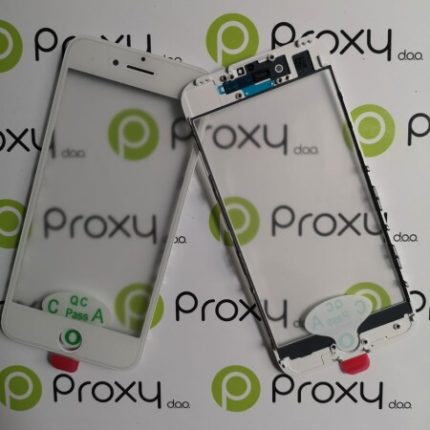 STAKLO ZA REPARACIJU IPHONE 7 7G BIJELO 3/1 FRAME/STAKLO + OCA