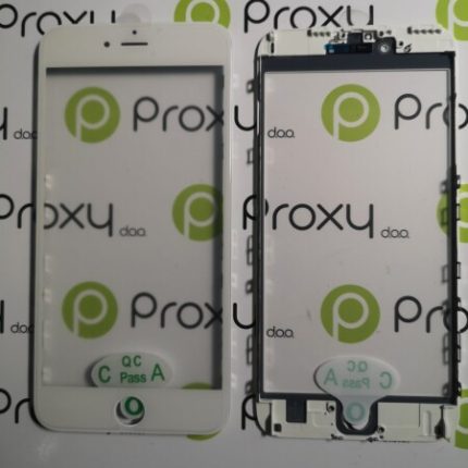 STAKLO ZA REPARACIJU IPHONE 6s PLUS BIJELO 3/1 FRAME/STAKLO + OCA