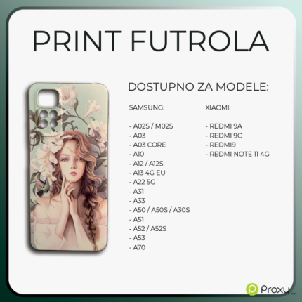 SILIKONSKA MASKA SAMSUNG A53 / PRINT 2