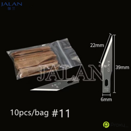 PRECIZNI noz za SKALPEL NASTAVCI 10 KOMADA BSD 11A