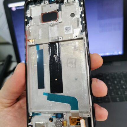LCD XIAOMI MI 10 LITE 5G /2020 / + frame GRAY/TARNISH skidan s aparata original
