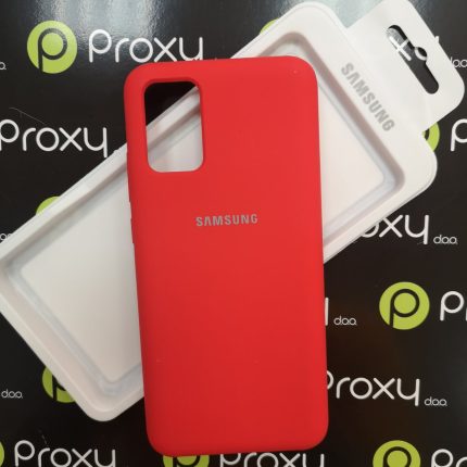 SILIKONSKA MASKA SAMSUNG A02S CRVENA