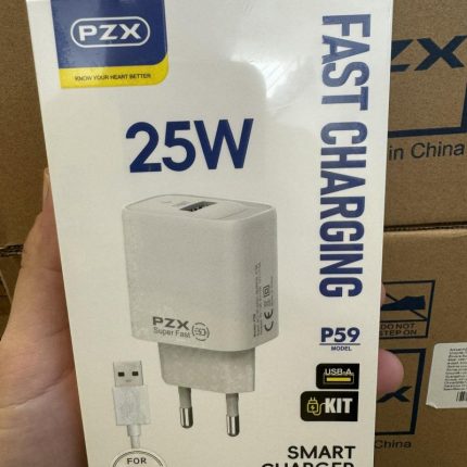 PZX KUCNI PUNJAC P59 USB TO TYPE C FAST PUNJENJE 25W