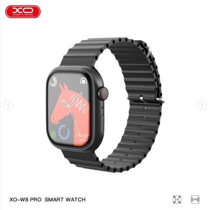 XO pametni sat W8 PRO Wireless Charging Intelligent Sports Call Watch crni