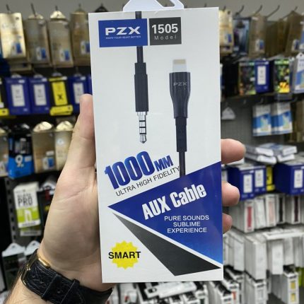 AUX KABAL PZX 1505 lightning iphone to 3.5 mm 1m pleteni