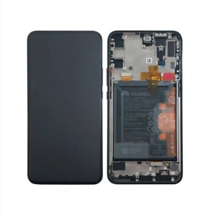 LCD HUAWEI P SMART Z / frame Black + baterija Original EU