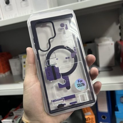 SILIKONSKA MASKA Samsung s23 ultra magnetic purple premium